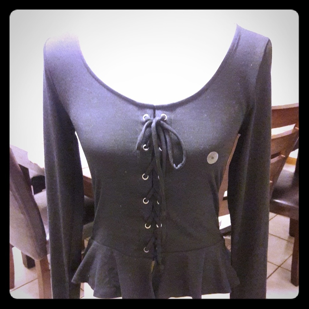 Peplum top